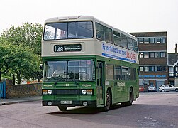 West Riding Leyland Olympian at Pontefract bus station