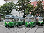 Ebenso die Serie 500 der Grazer Straßenbahn