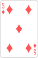 5 of diamonds