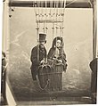 Nadar, Self-Portrait with Wife Ernestine in a Balloon Gondola, c. 1865.