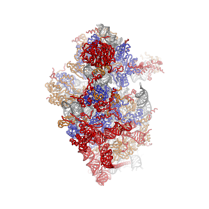 rendering of crystal structure