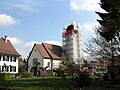 Obernunforn church undergoing repairs