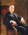 32nd President of the United States Franklin D. Roosevelt (AB, 1903)[136]