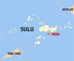 Mapa de Sulu con Pata resaltado