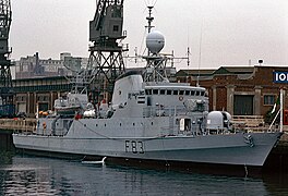 F83 Erinomi Nigerian Navy corvette