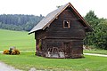 English: Granary in log construction Deutsch: Blockspeicher