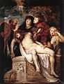 Kruisafneming (1602) Pieter Paul Rubens, Galleria Borghese