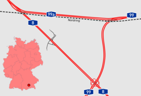 Image illustrative de l’article Bundesautobahn 99a