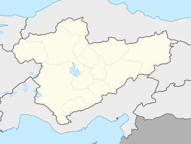 Çifteler is located in Turkey Central Anatolia