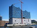 Elbphilharmonie trong tháng 4 năm 2014