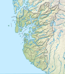 Austrumdalsvatnet is located in Rogaland