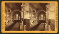 Interior of Christ Church, Philadelphia. Gostelowe made the communion table under the central window.