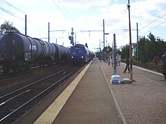 Quai pour Paris-Montparnasse.