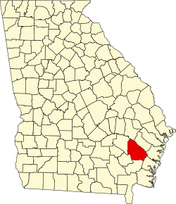 Koartn vo Wayne County innahoib vo Georgia