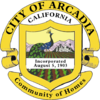 Official seal of Arcadia, California