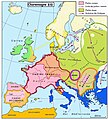 Charlemagne, les Slaves et l'arrivée des Bulgares[242].