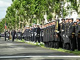 Défilé du 14 juillet 2012 sur le cours Dajot.