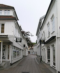 Storgata i Grimstad