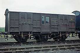 752 GWR 6-wheel special cattle van