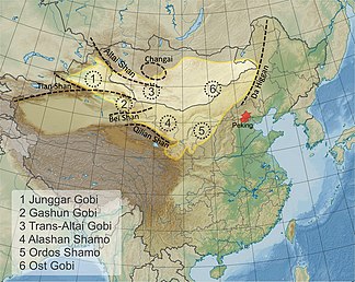 Wüste Gobi (Volksrepublik China)