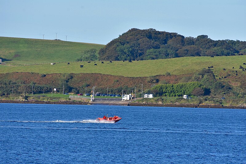 File:Cumbrae Slip from Largs, North Ayrshire - geograph.org.uk - 6321669.jpg