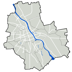 Voir sur la carte administrative de Varsovie