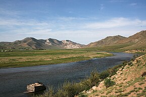 Jargalant, Khövsgöl yakınlarında Ider Nehri