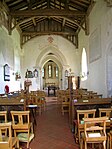 Interior of the church