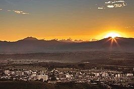 Atardecer en Popayán