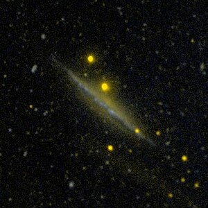 Εικόνα του NGC 4217 από το GALEX.