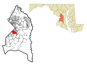 Localisation de Suitland-Silver Hill