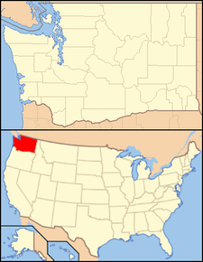 Silverdale is located in Washington