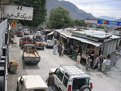 Il bazar di Chitral