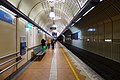 Flagstaff station Platform 4, August 2017, prior to the replacement of ceiling panels in 2023