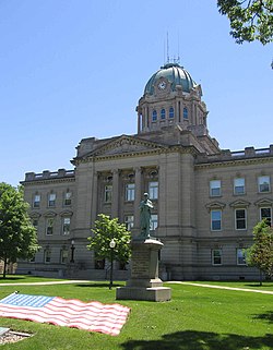 Kankakee County Courthouse, in Kankakee, Illinois