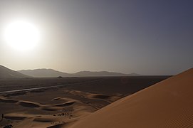 Dune au parc culturel de l'Ahaggar.