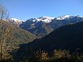 Paysage de montagne vue de Lercoul.