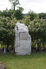 Rudolf Geschwind monument in Baden, Austria