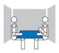 Kamar pertemuan kecil (small meeting room)