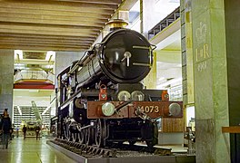 4073 Caerphilly Castle in the Science Museum