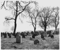En gammel Amish-kirkegård i Lancaster County, Pennsylvania, 1941.