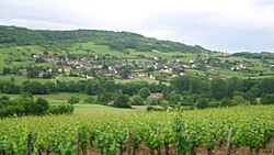 Skyline of Saint-Denis-de-Vaux