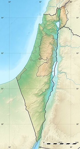 voir sur la carte d’Israël