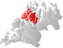 Tromsø kommun i Troms fylke.