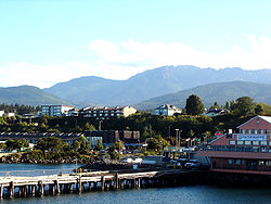 Skyline of Port Angeles