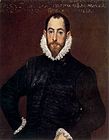 El Greco, Portret pana z Casa de Leiva, 1580