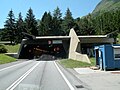 Gotthard Strassentunnelportal