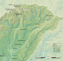 Henares drainage basin map-es.svg