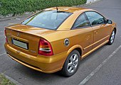 Opel Astra G Coupé hátulja