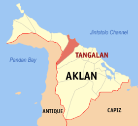 Mapa a pakabirukan ti Tangalan